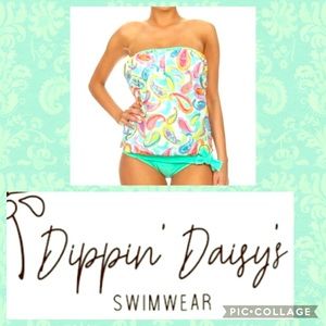 Dippin’ Daisy's Bandeau Blouson Tankini